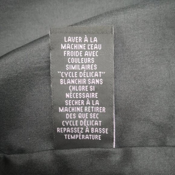 Investments Petites Ladies Size 16P Black & Ivory Pattern Fully Lined Blazer - Picture 5 of 9